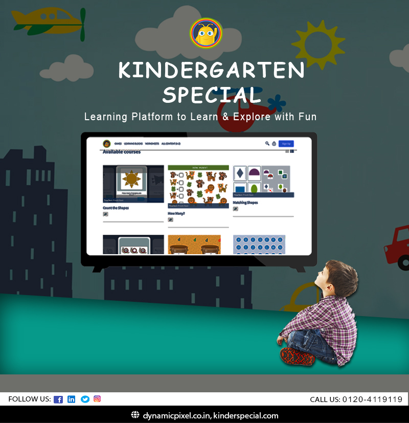 Kindergarten Special Series- Dynamic Pixel